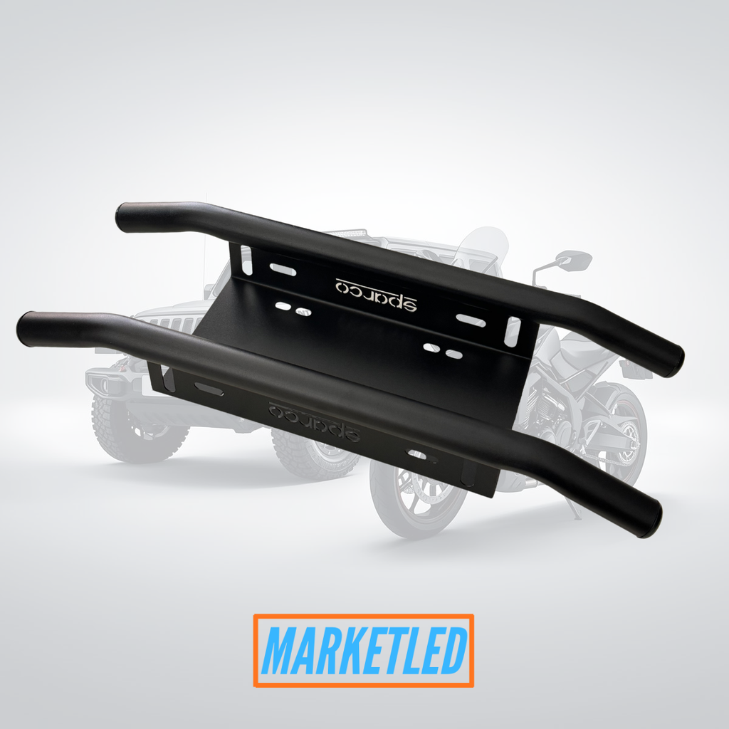 Porta placa DOBLE