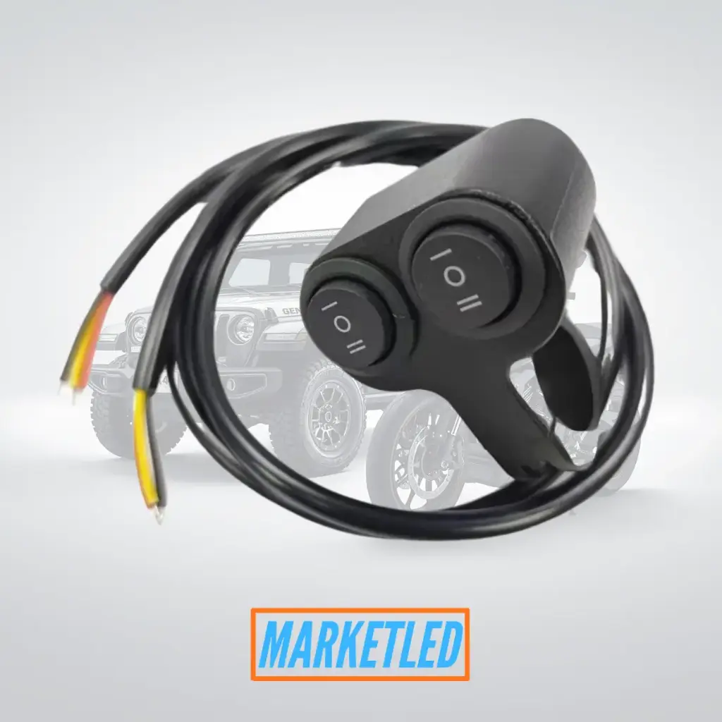 MANILLAR METALICO DOBLE LEDBOX