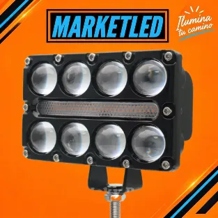 LED 8X8 AMBAR (SUELTO)