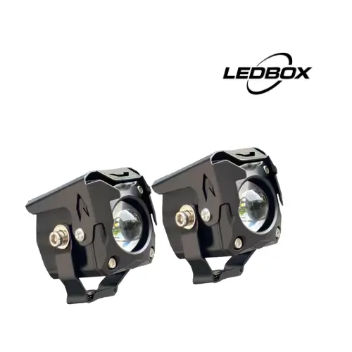 [LEDBOX-0005] FOCO 1 LUPA CUADRADO GRANDE (A) LEDBOX