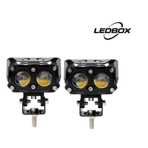 [LEDBOX-0012] FOCO 2X2 LUPA C/VENTILADOR LEDBOX